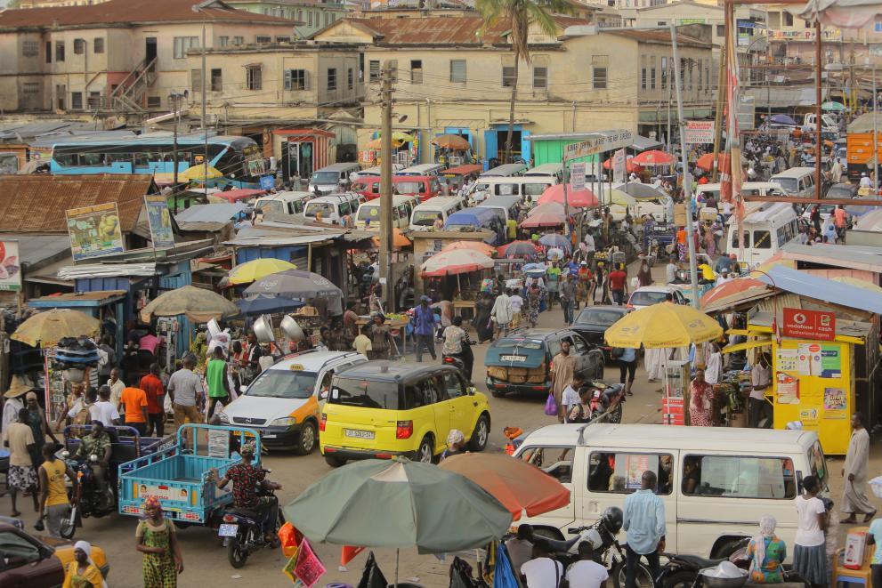 City life, Ghana